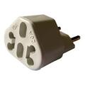 ADAPTADOR DE TOMADAS 1X20A E 2X10A