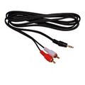 CABO DE AUDIO P2 X RCA MACHO 3M - MBTECH - MB71042
