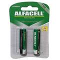 PILHA ALFACELL RECARREGAVEL NI-MH 1.2V AA 2300 MAH CARTELA C/2 ALPR62013