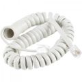 CABO EXTENSOR P/ TELEFONE RJ11 4 VIAS ESPIRAL BRANCO C/ 2,0M STORM - CBTL0020