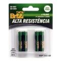 PILHA BR55 AAA ALTA RESISTÊNCIA CARTELA C/4