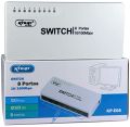 SWITCH 8 PORTAS 10/100 - KP-E08B - KNUP