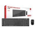 TECLADO E MOUSE WIRELESS C3TECH K-W50 PRETO